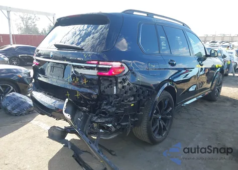 2024 BMW X7 xDrive40I из США, поврежденный, VIN 5UX23EM07R9U19056